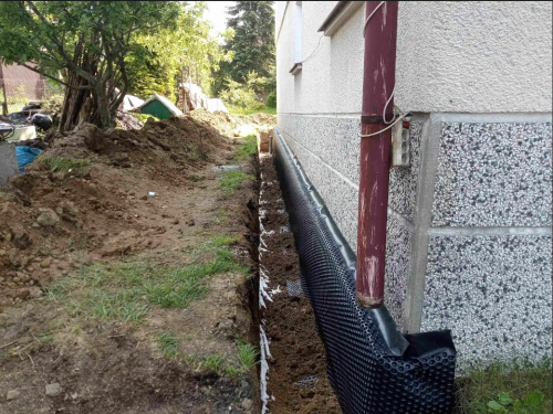izolacja fundamentow drenaz odwodnienie koparka tarnow-102